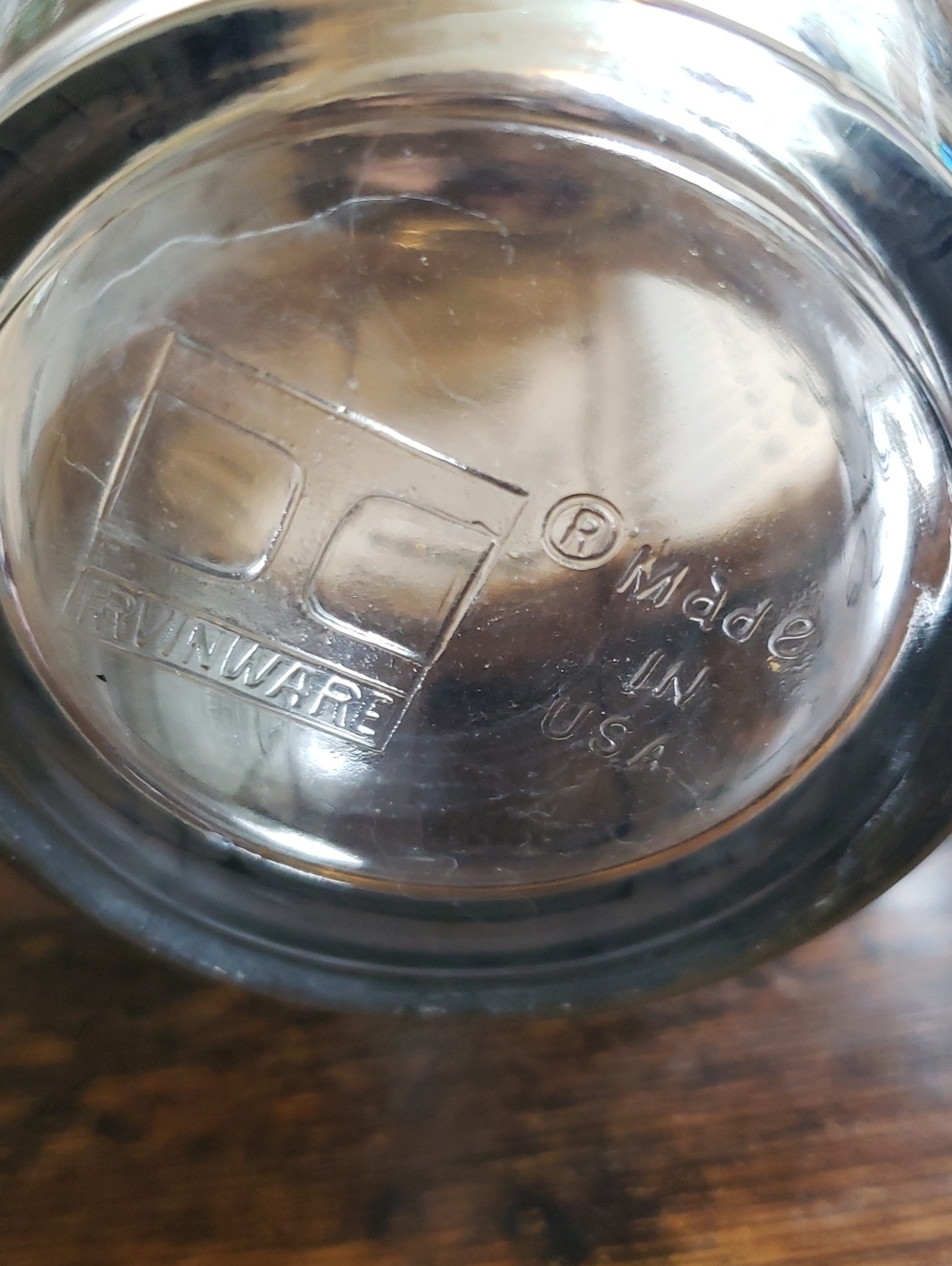 Vintage Mid-Century Modern Irvinware Glass Cocktail Shaker - Picture 10 of 15